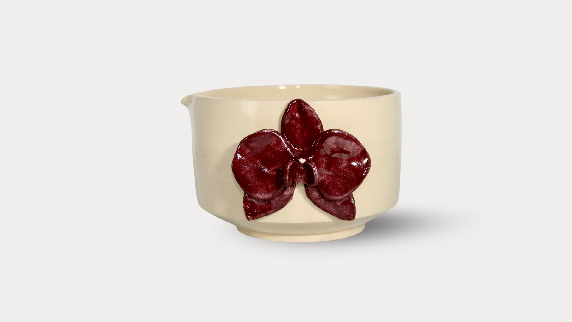 Orchid Whisper Burgundy II (2nd Grade Piece)