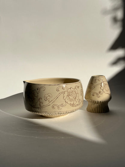 Flor de Loto Set (Blanco)